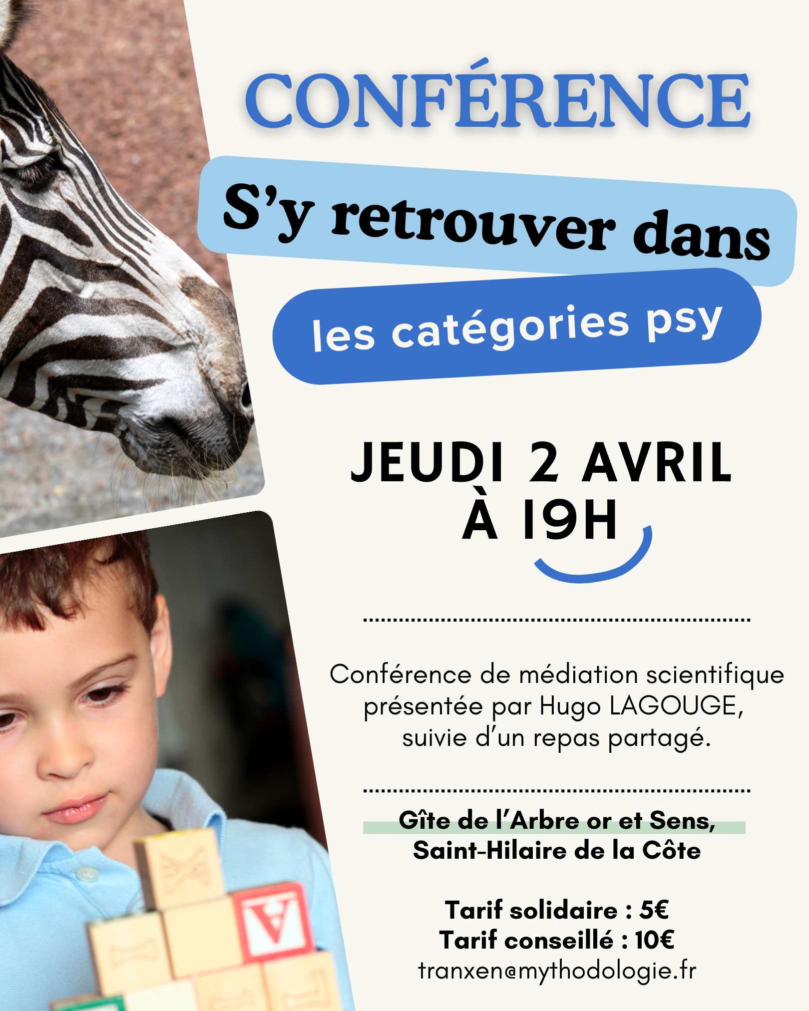 Conférence « S’y retrouver dans les catégories psy »